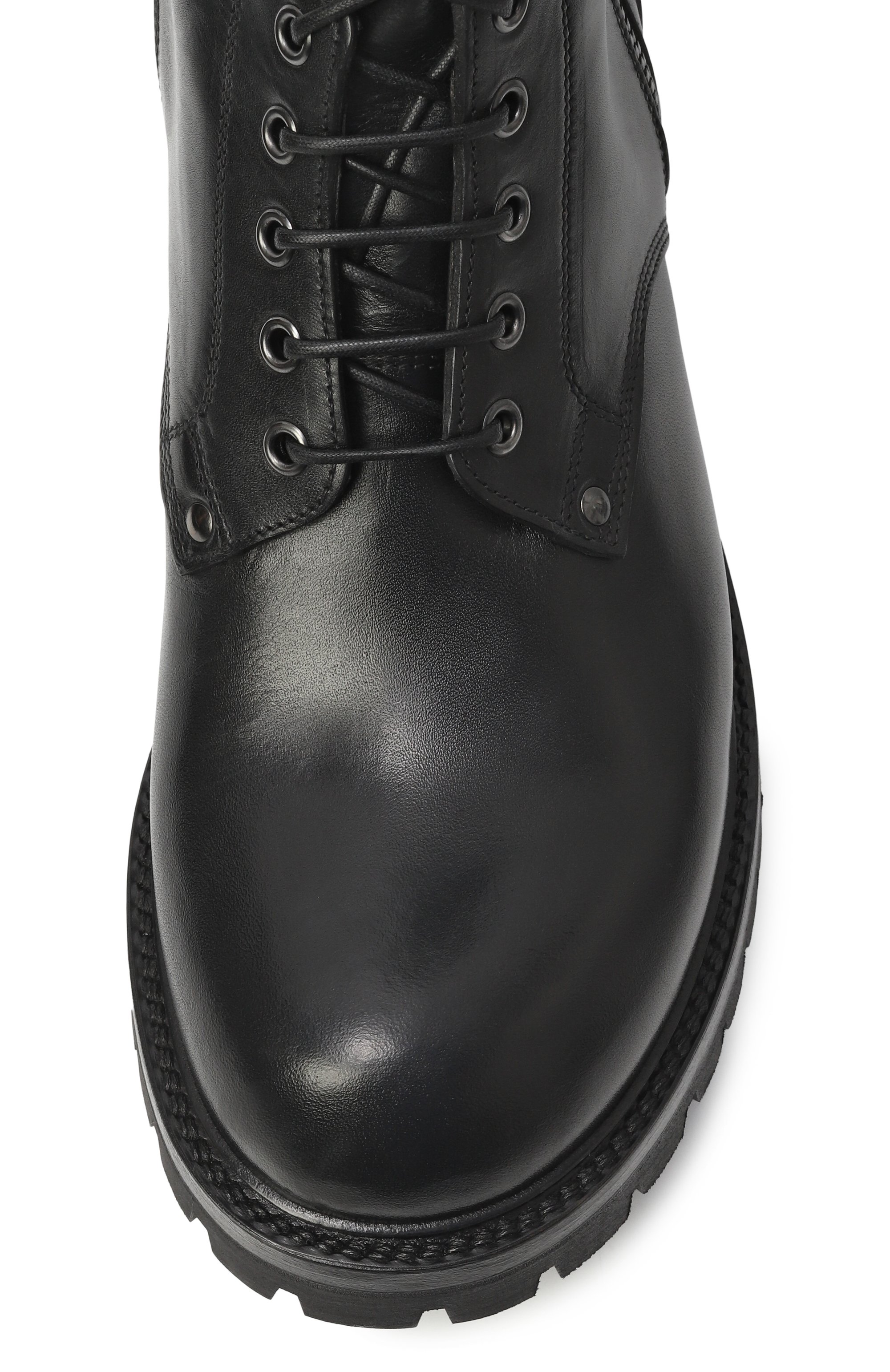 Кожаные ботинки PREMIATA черного цвета по цене 86500 руб., арт. 32347/ELBA, фото 6 Кожаные ботинки PREMIATA, арт. 32347/ELBA, фото 6