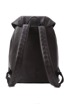 Мужской рюкзак ryder BOTTEGA VENETA темно-коричневого цвета, арт. 807748 V4O93 | Фото 6 (Размер: large; Материал: Натуральная кожа; Сумки-технические: Рюкзаки - большие; Стили: Кэжуэл)