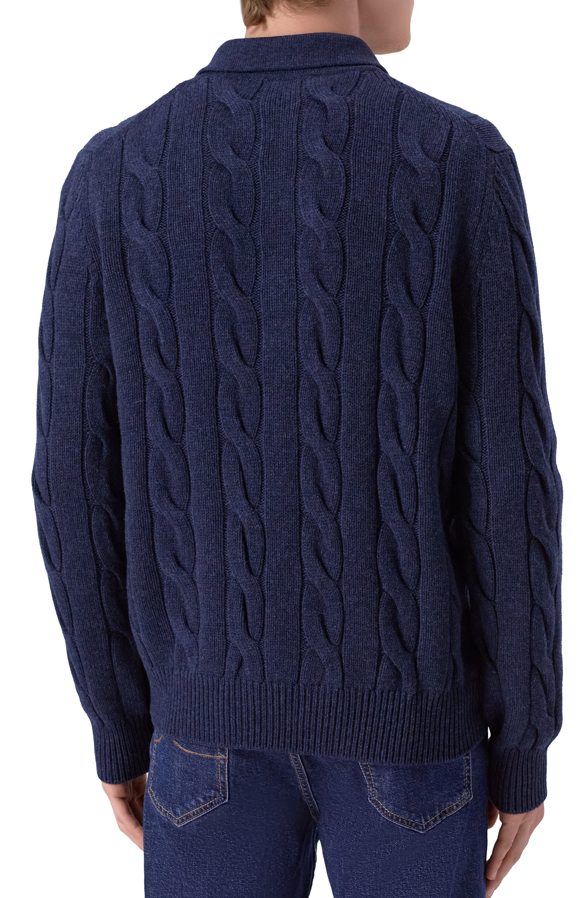 Кардиган из шерсти и кашемира GRAN SASSO, арт. 13180/19652, фото 4