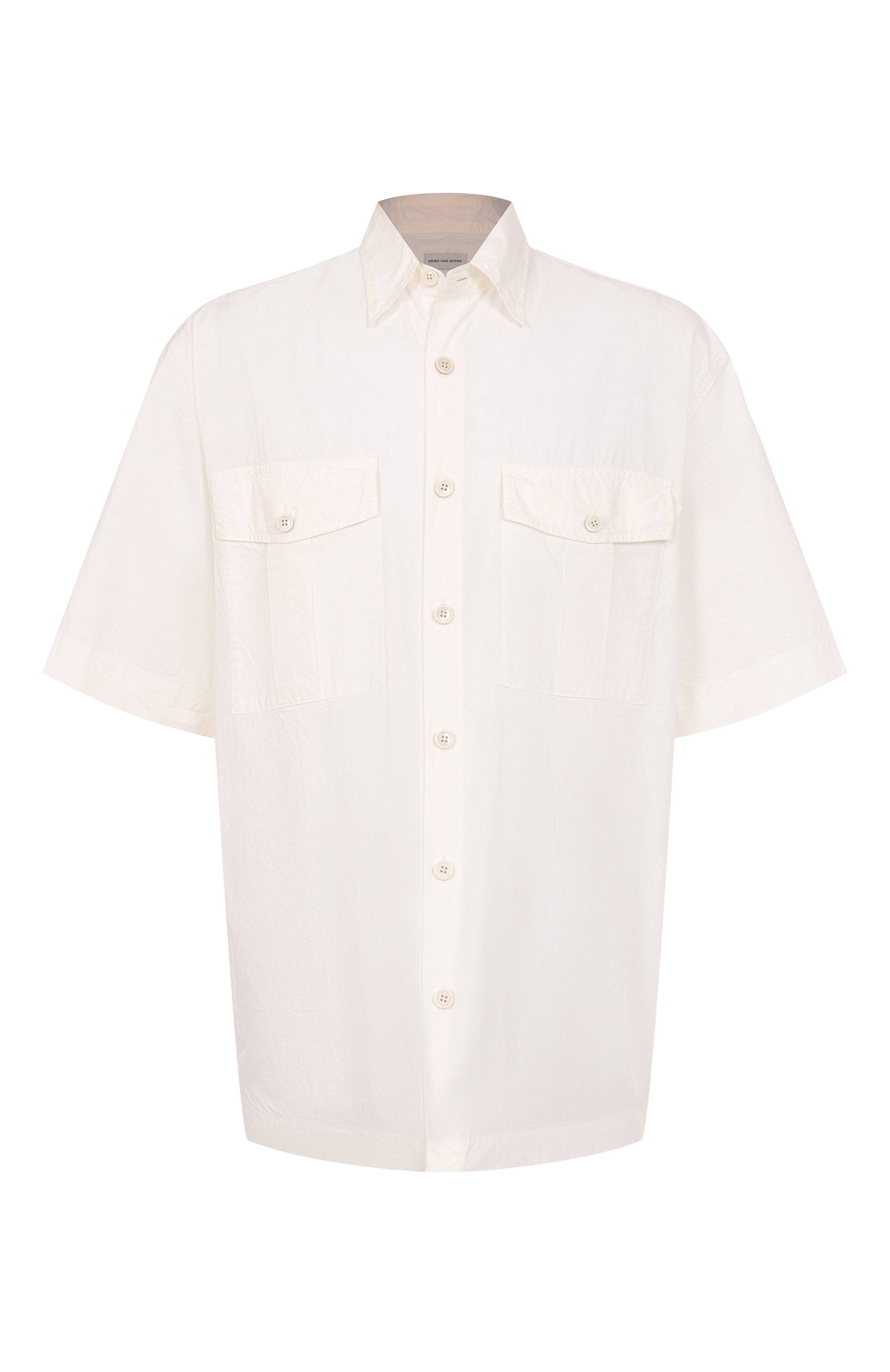 Хлопковая рубашка DRIES VAN NOTEN, арт. 251-020707-1148, фото 1