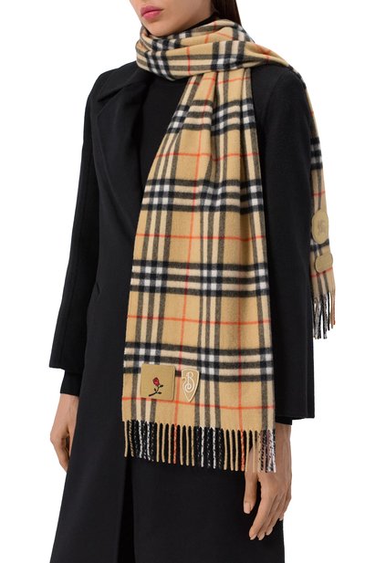 Кашемировый шарф BURBERRY, арт. 8102900, фото 2