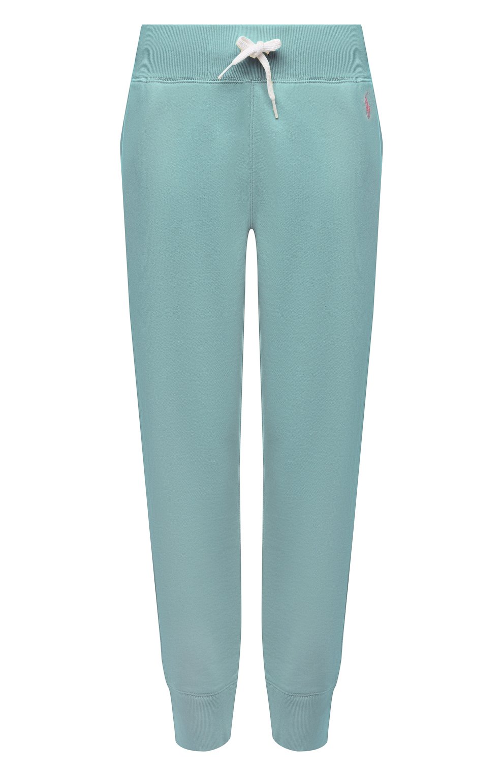 Хлопковые джоггеры POLO RALPH LAUREN мятного цвета по цене 16500 руб., арт. 211794397, фото 1 Хлопковые джоггеры POLO RALPH LAUREN, арт. 211794397, фото 1