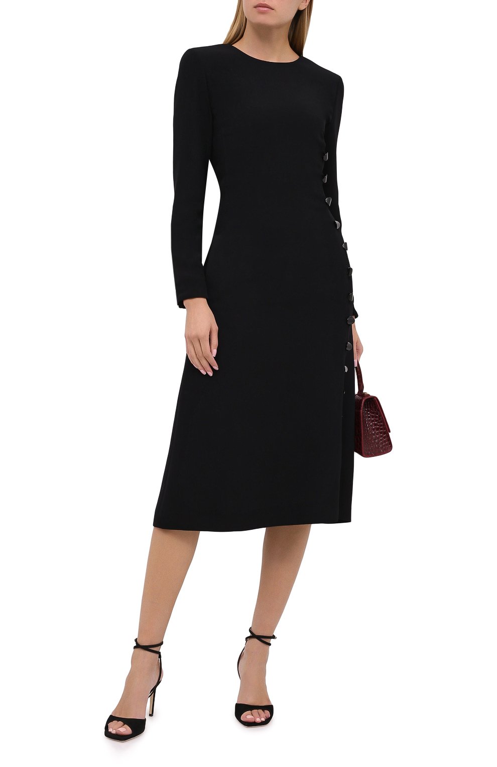 Платье из вискозы GIORGIO ARMANI, арт. 0WHVA06B/T01WD, фото 2