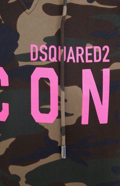 Хлопковое худи DSQUARED2, арт. S80GU0010/S25469, фото 5