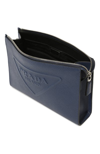 Кожаная борсетка PRADA, арт. 2VF039-2FAD-F0016-OOO, фото 5