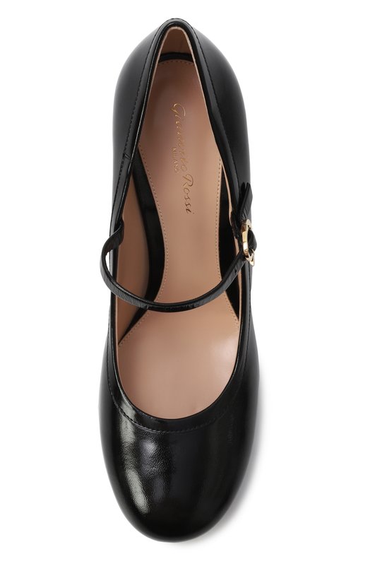 Кожаные туфли Carla 85 Gianvito Rossi G22329.85LAC.NUINER0 Чёрный  G22329.85LAC.NUINER0 Фото 6