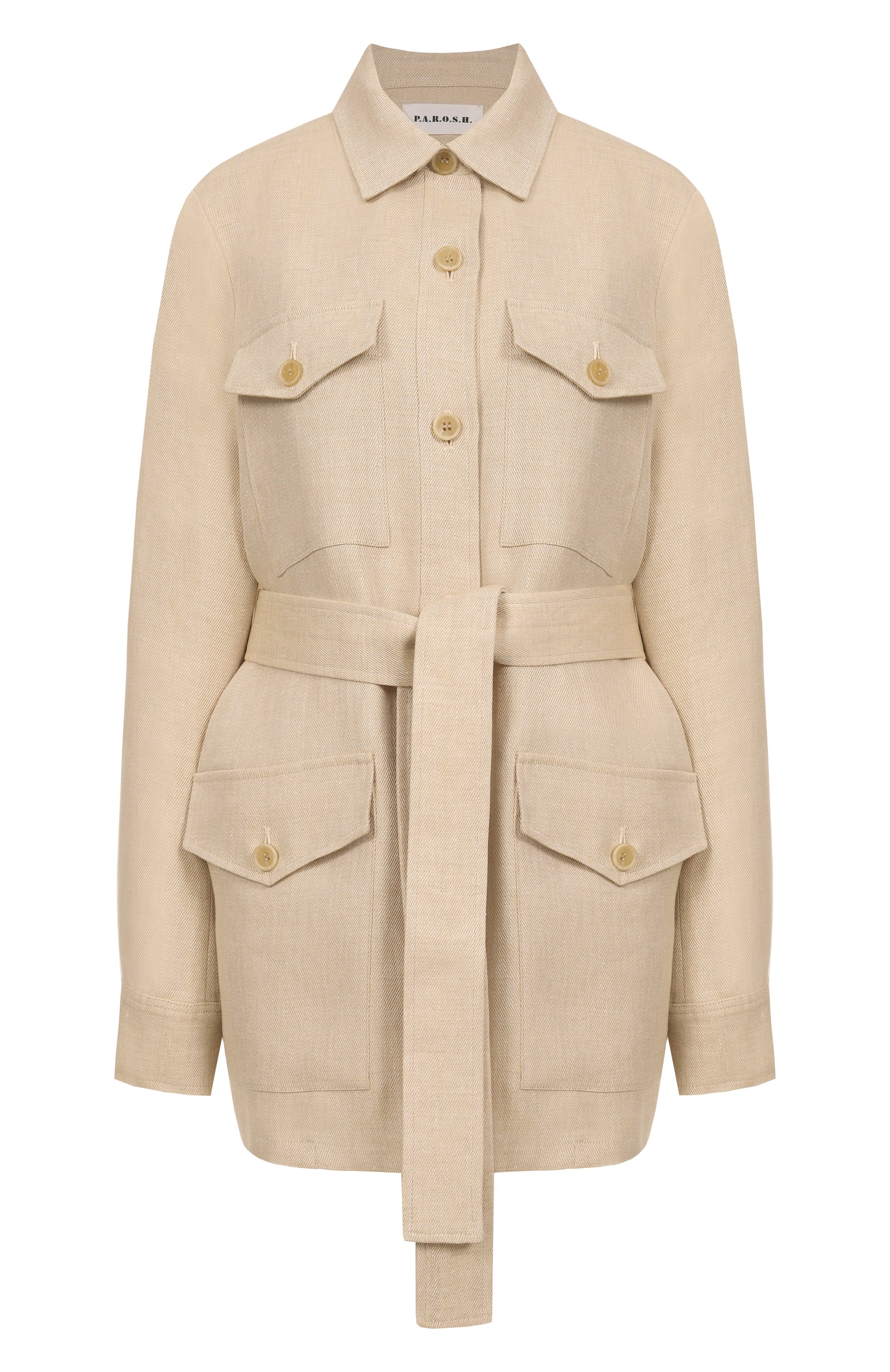 Льняной жакет P.A.R.O.S.H., арт. D430377, фото 1