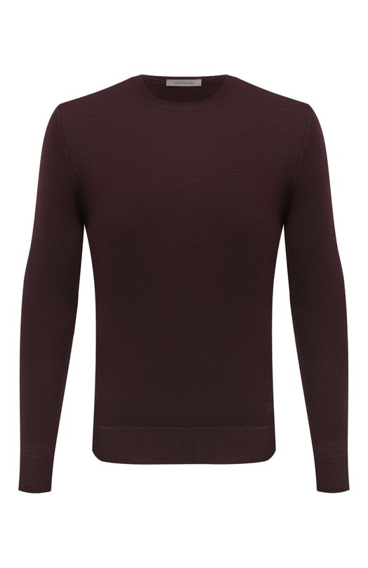 Шерстяной джемпер Corneliani 94M500-9425100 Фиолетовый 94M500-9425100