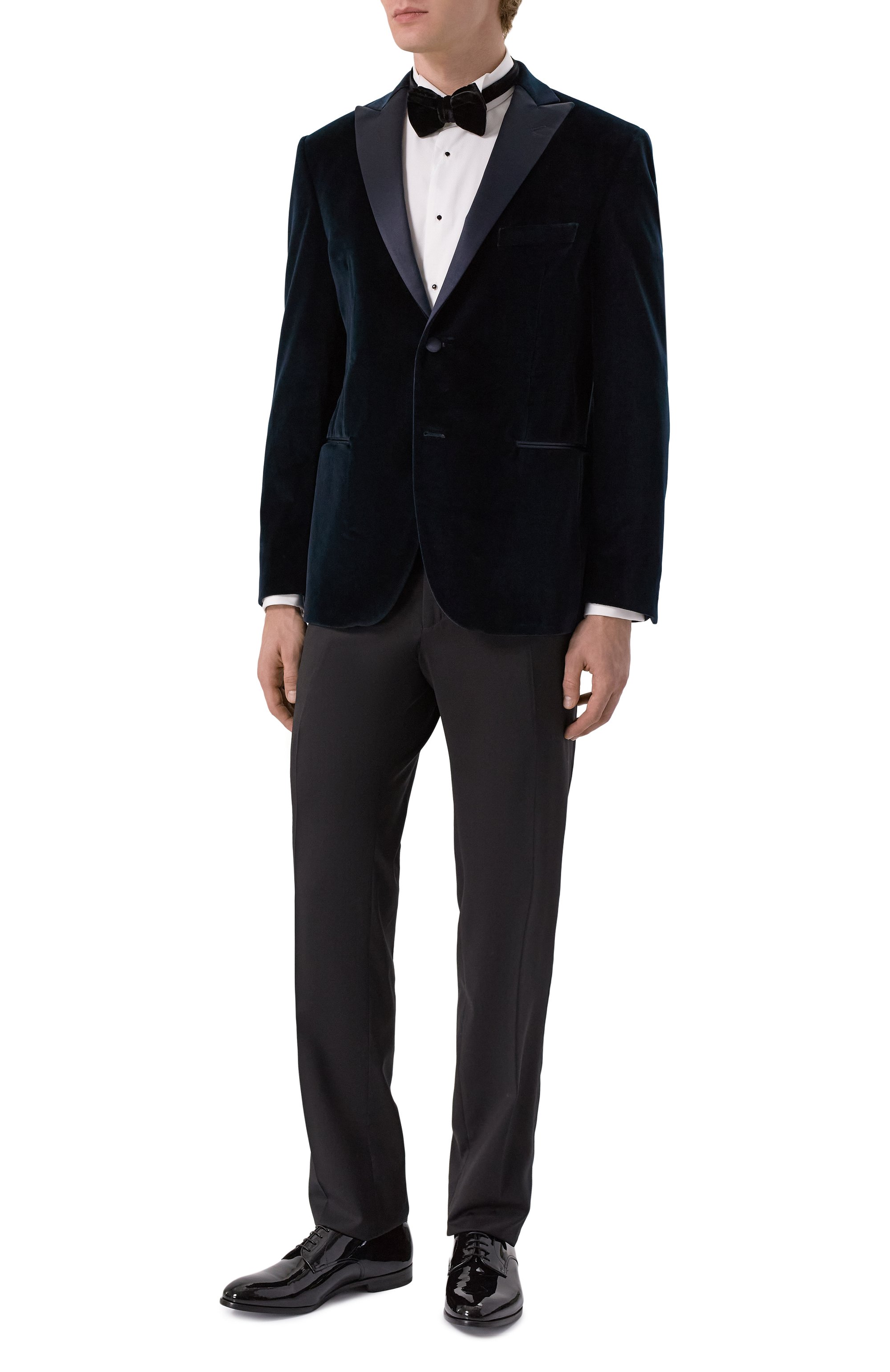 Бархатный смокинг CORNELIANI, арт. 266T02-2698500, фото 2