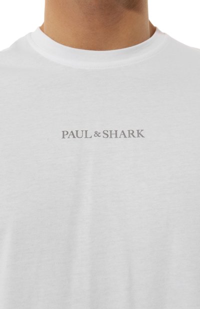 Хлопковая футболка PAUL&SHARK, арт. 25411088/S, фото 5