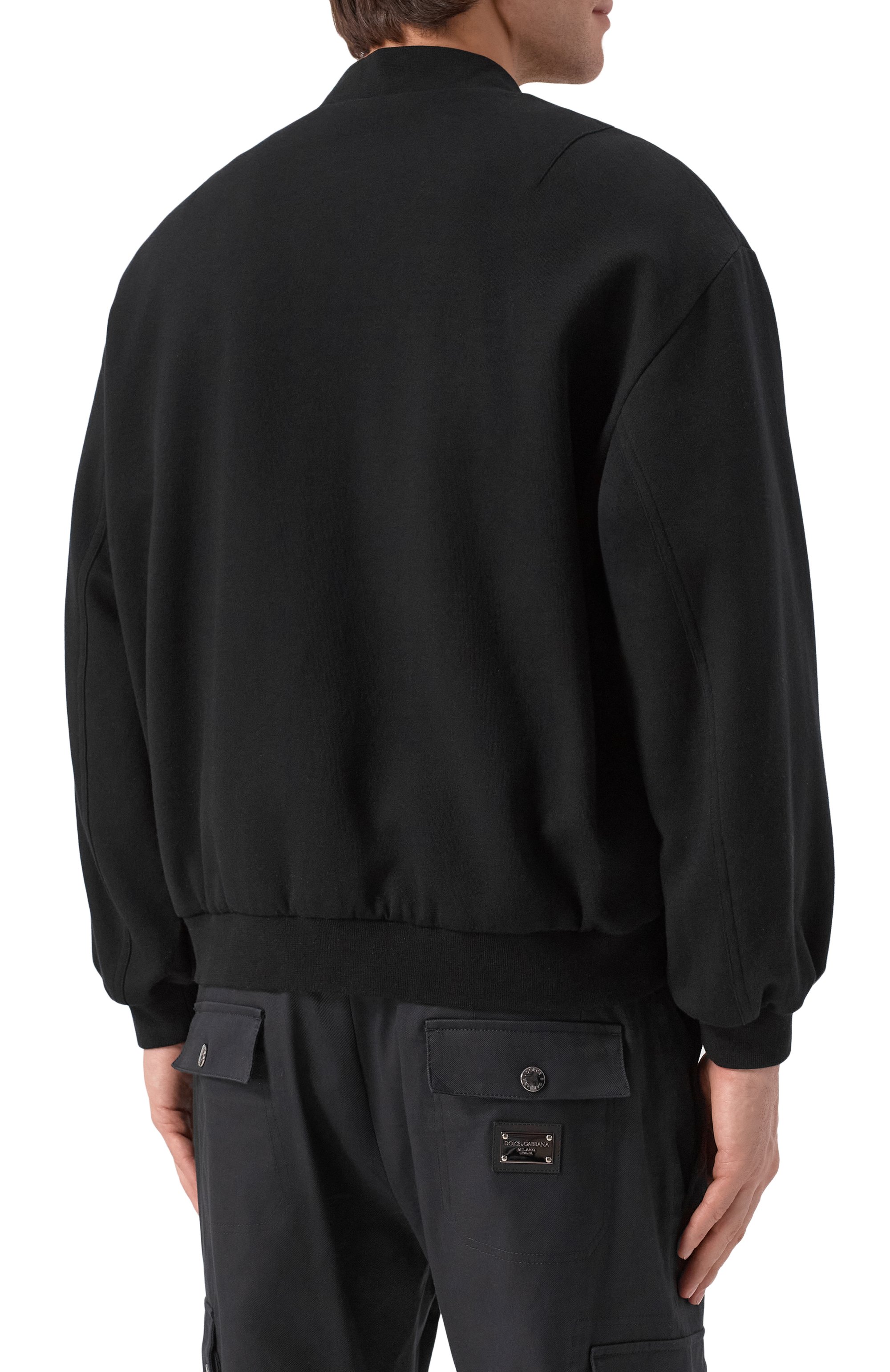 Бомбер из хлопка и шелка KITON, арт. UMM062602, фото 4