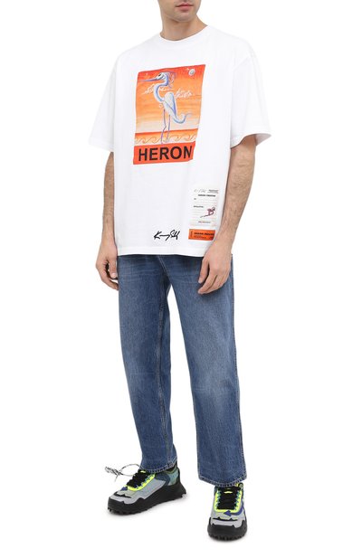 Комбинированные кроссовки odsy-1000 OFF-WHITE, арт. 0MIA139E20FAB0011037, фото 2