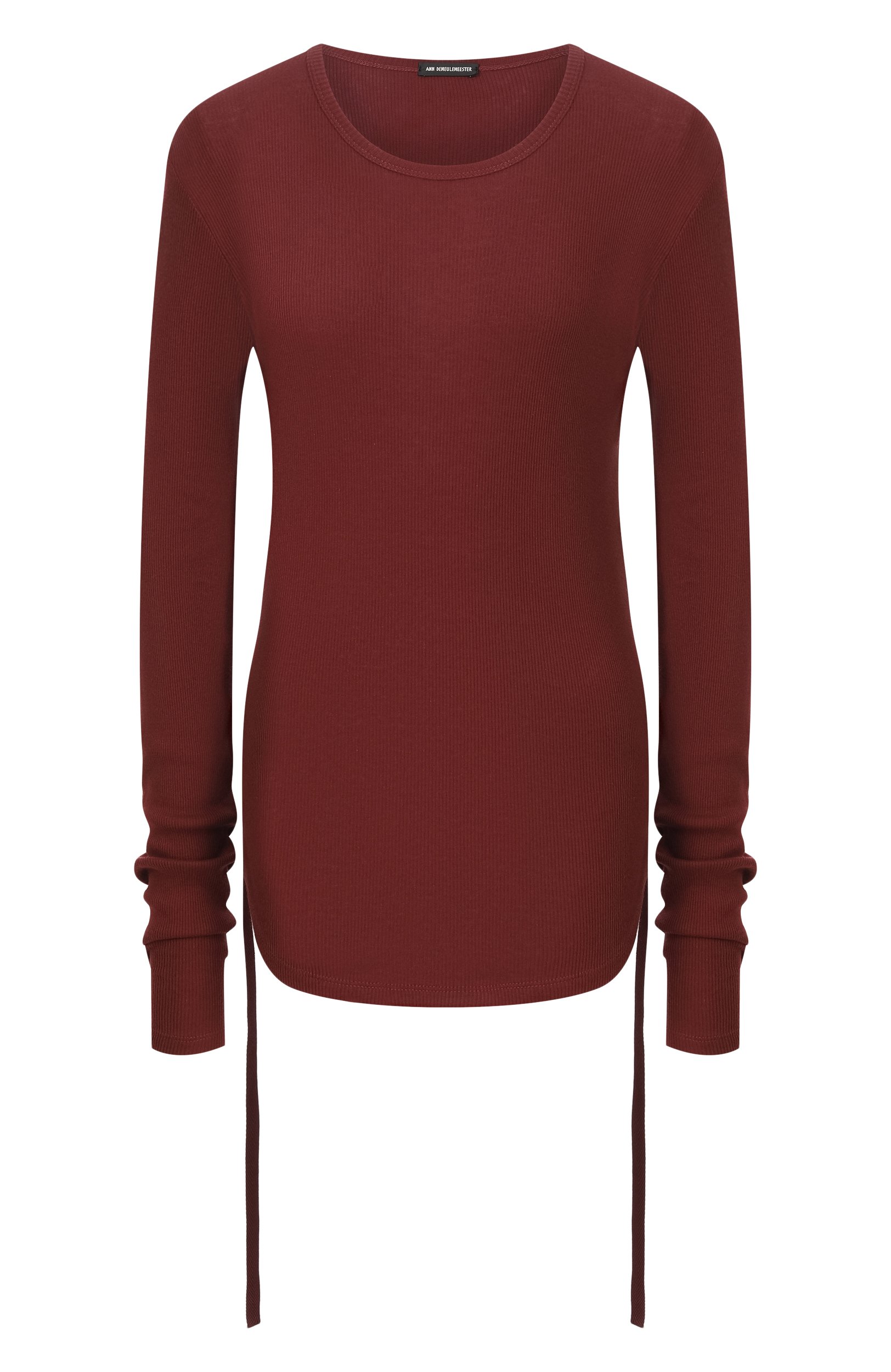 Хлопковый лонгслив ANN DEMEULEMEESTER, арт. B0014242/FA659, фото 1