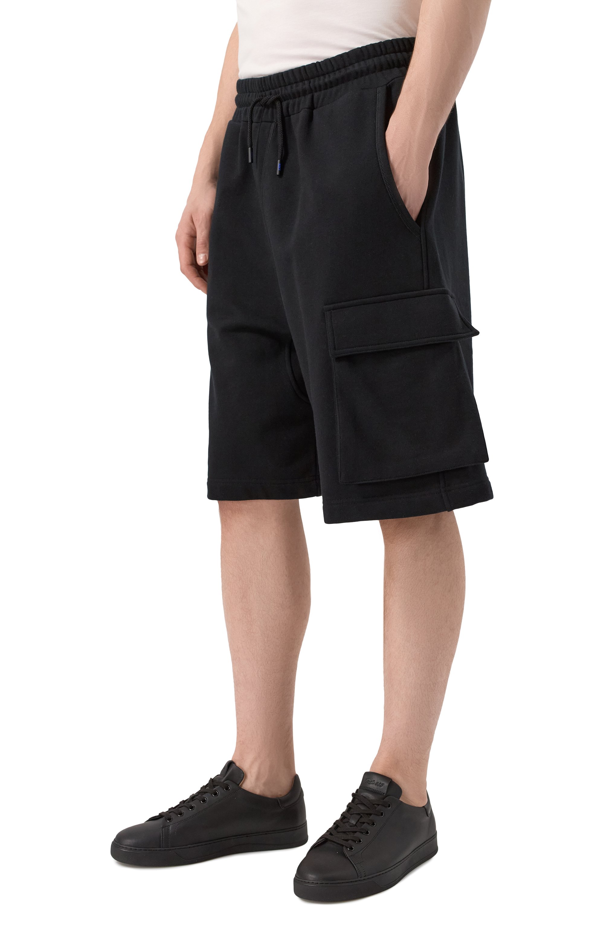 Хлопковые шорты KITON, арт. UMM063302, фото 3