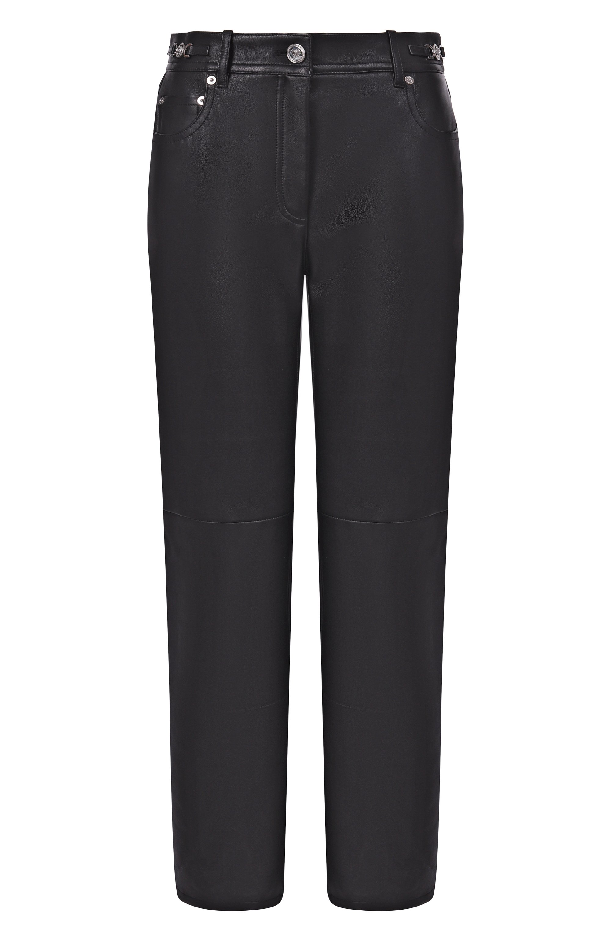 Кожаные брюки VERSACE, арт. 1018058/1A13558, фото 1