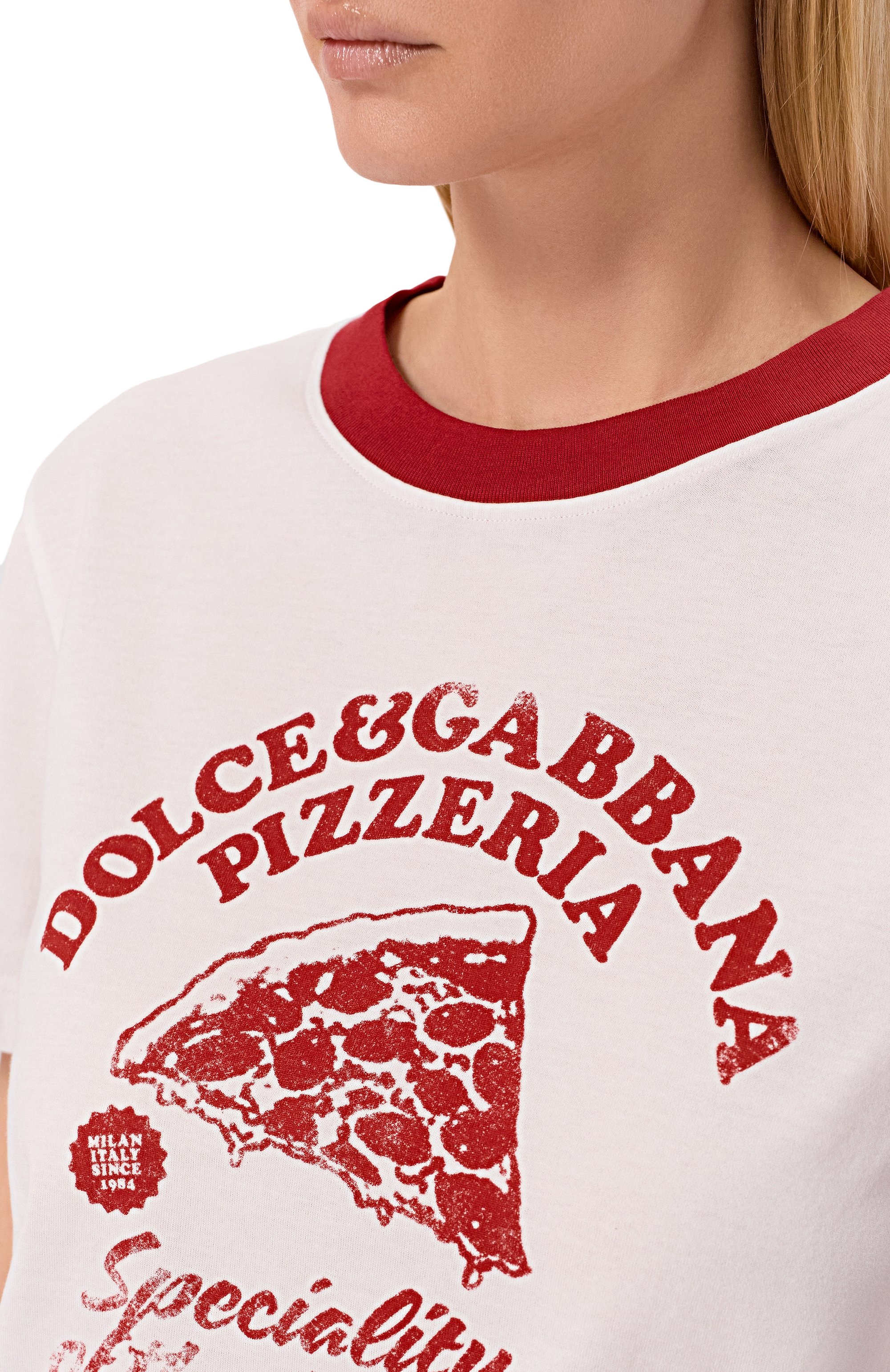 Хлопковая футболка DOLCE & GABBANA, арт. F8V42T/GDDM8, фото 5