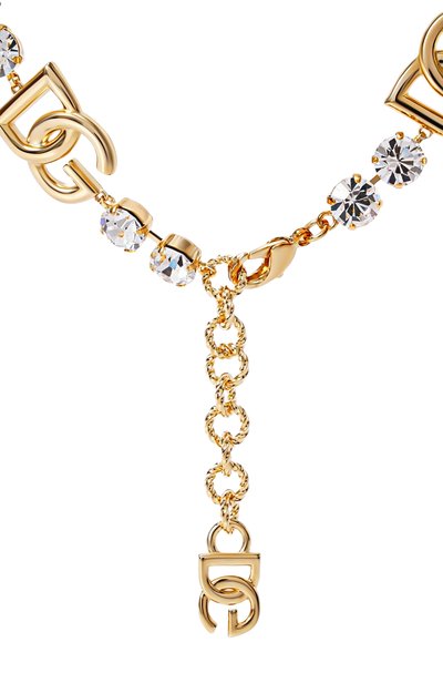 Колье DOLCE & GABBANA золотого цвета по цене 124000 руб., арт. WN04S6/W1111, фото 4 Колье DOLCE & GABBANA, арт. WN04S6/W1111, фото 4