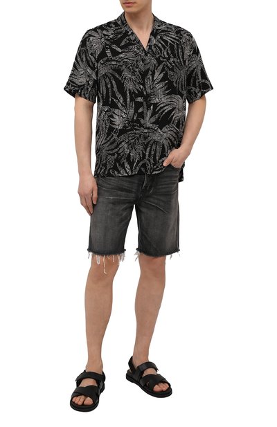 Рубашка из вискозы SAINT LAURENT, арт. 531956/Y2C26, фото 2