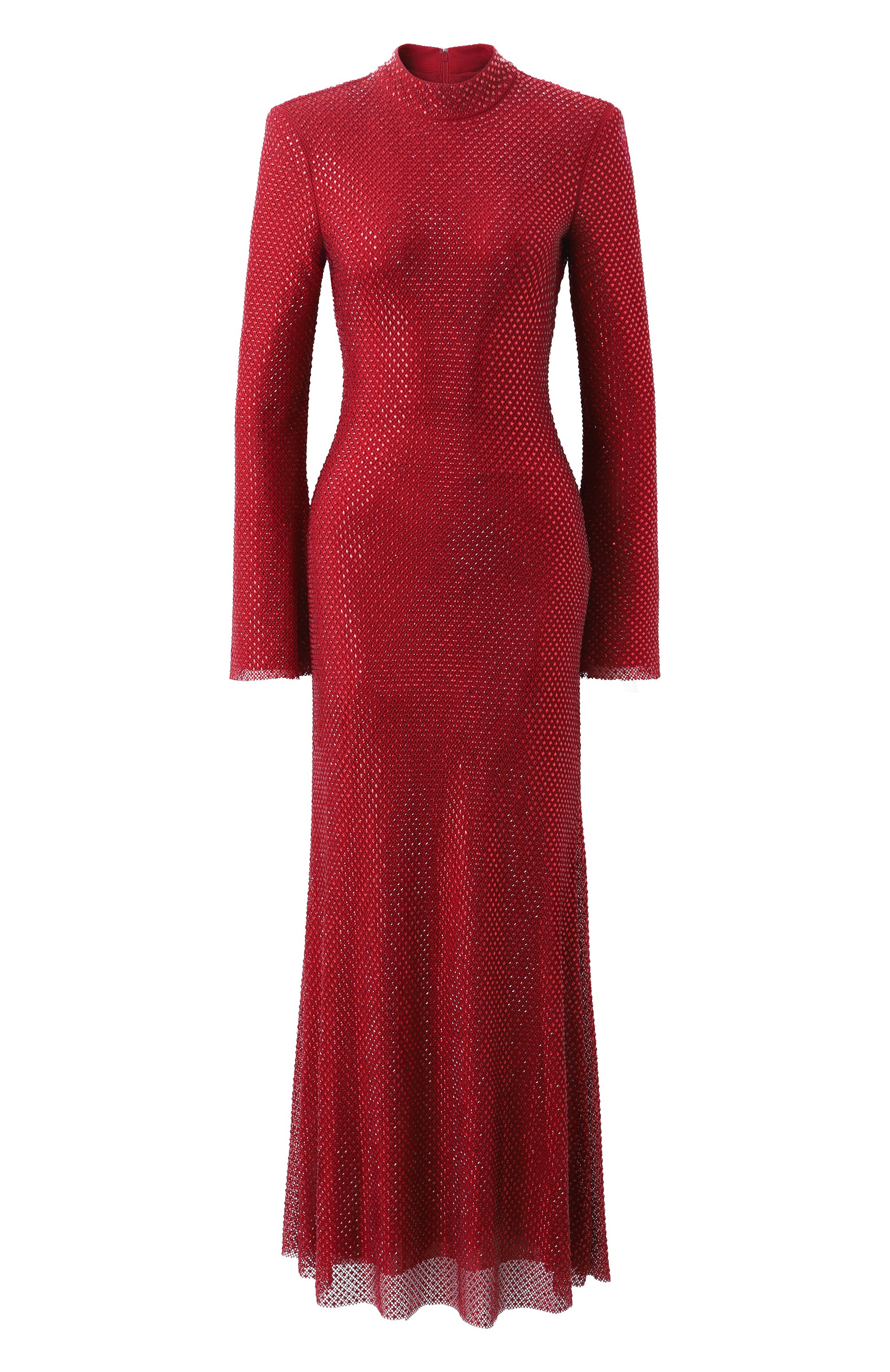 Платье с отделкой стразами SELF-PORTRAIT, арт. SC24-013M-R, фото 1