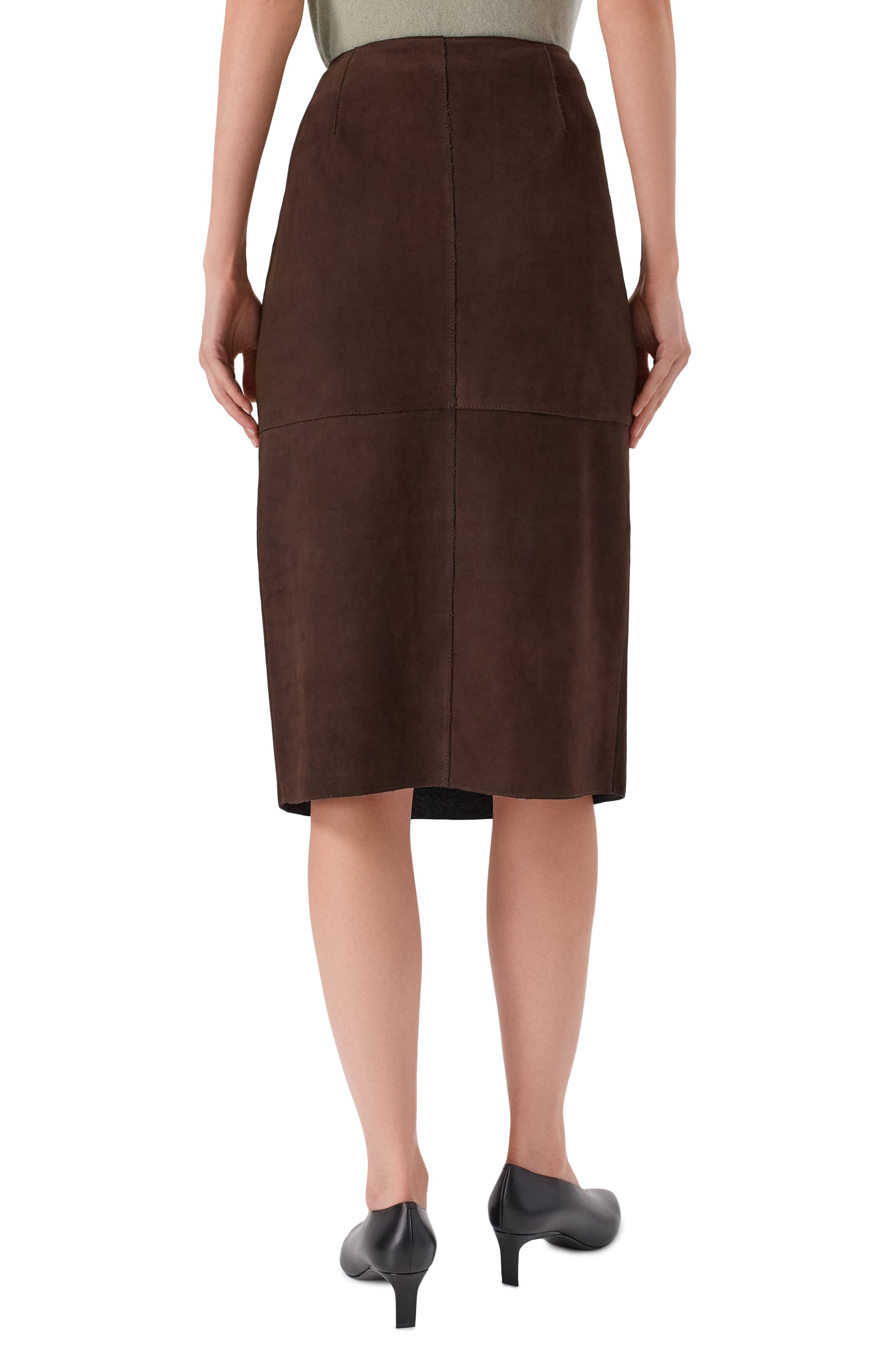 Замшевая юбка P.A.R.O.S.H., арт. M0NET25W-D621524, фото 4