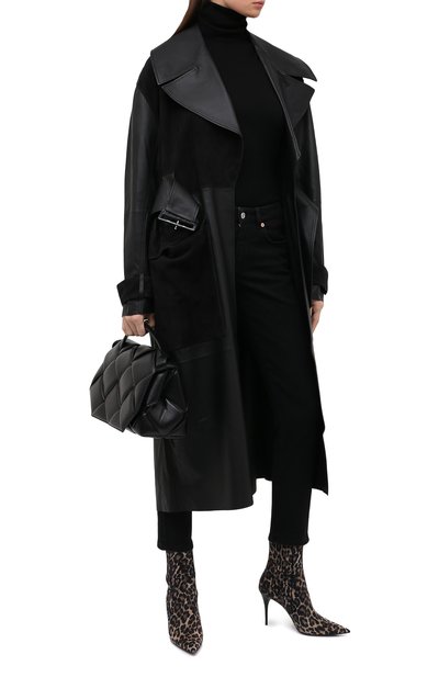 Замшевые ботильоны lexi SAINT LAURENT, арт. 633951/1FL00, фото 2