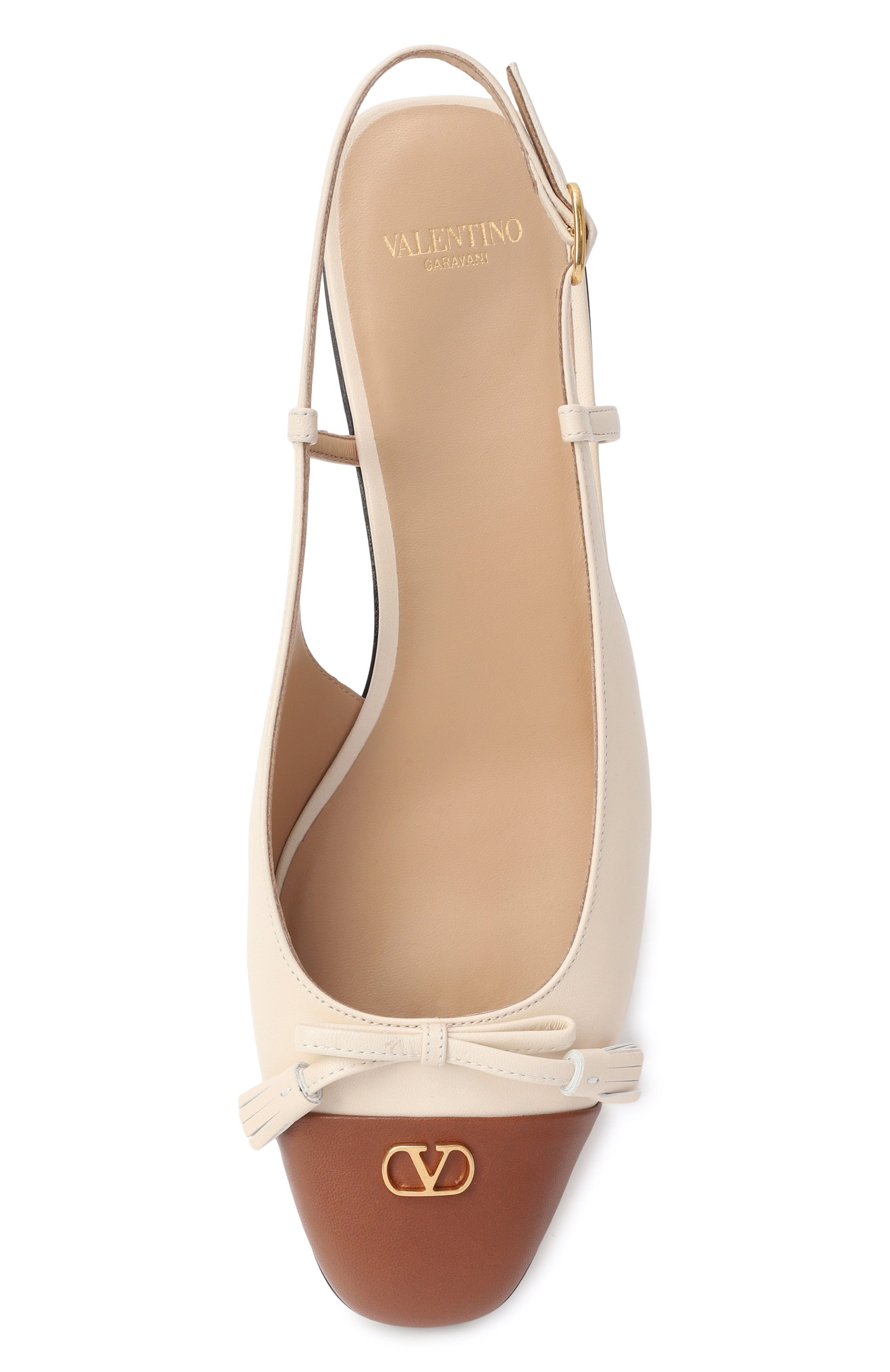 Кожаные балетки valet du roi VALENTINO, арт. 6W0S0MH0/DDT, фото 6