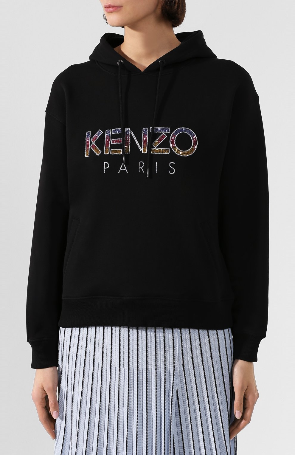 Хлопковое худи KENZO, арт. FA52SW866962, фото 3