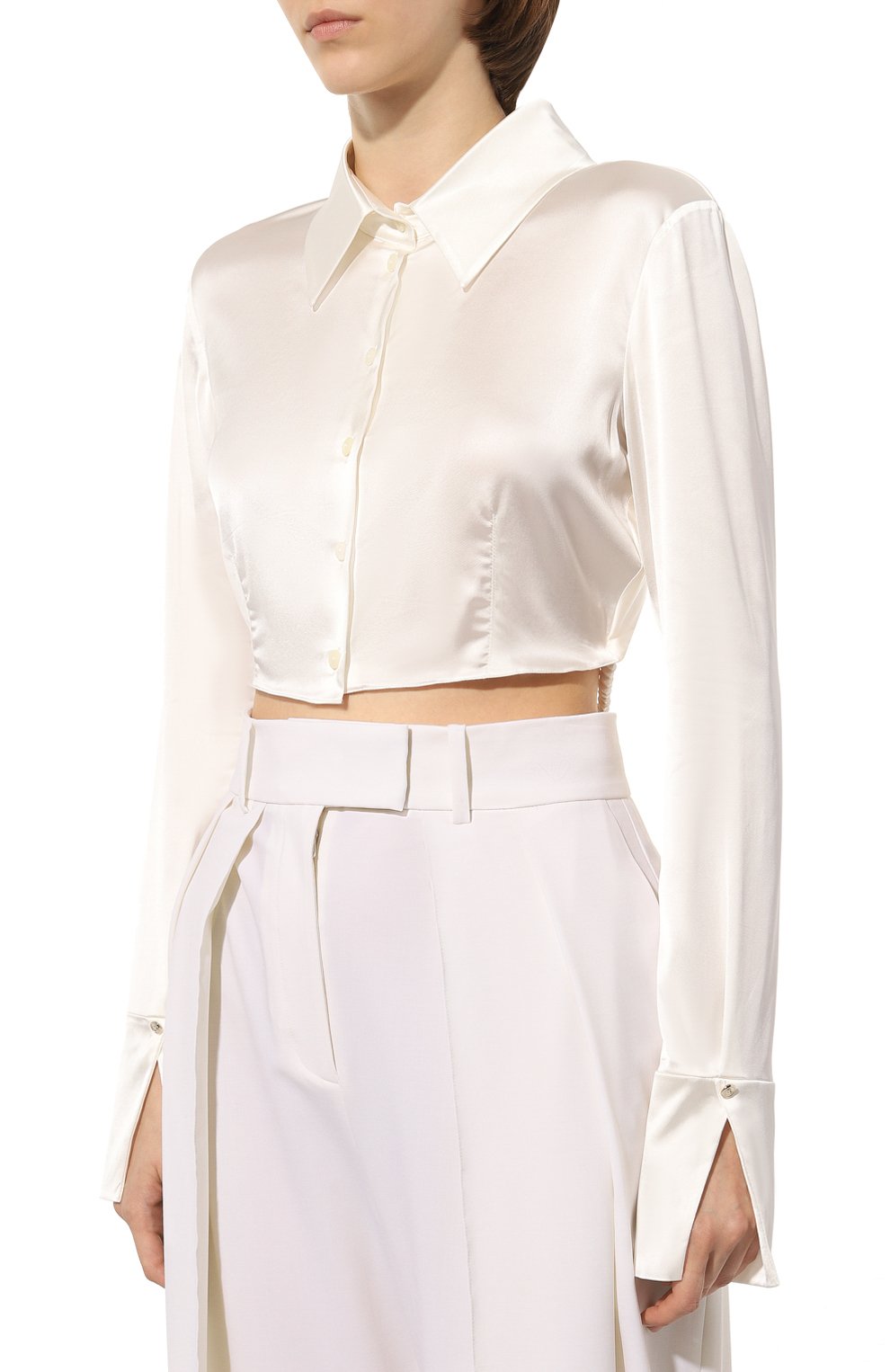 Атласная рубашка PATRIZIA PEPE, арт. 2C1479_A644, фото 3