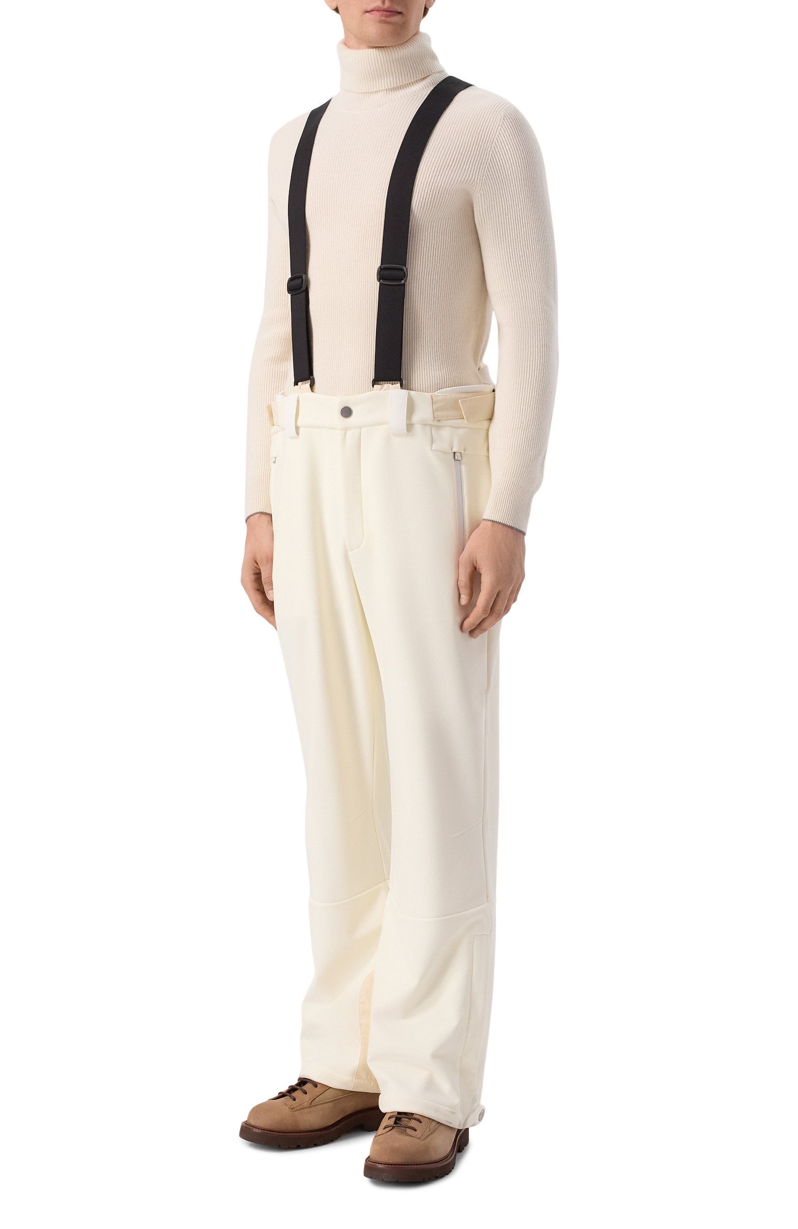Брюки KITON кремового цвета по цене 347000 руб., арт. UPKN109K0272L, фото 3 Брюки KITON, арт. UPKN109K0272L, фото 3