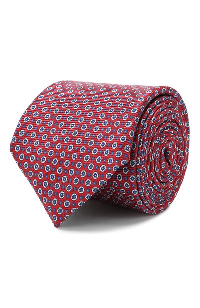 Мужской шелковый галстук CORNELIANI, арт. 85U306-0120342/00