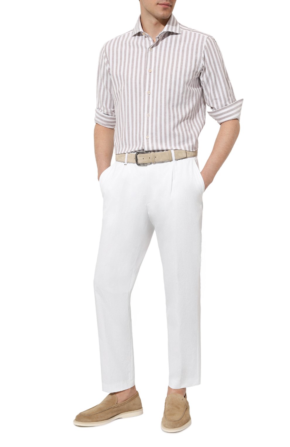 Хлопковая рубашка ALESSANDRO GHERARDI, арт. BR1L-3G-7T/7210, фото 2