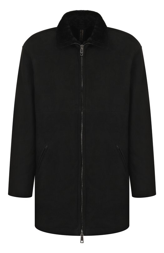 Дубленка из овчины Giorgio Brato GU26F22052SHTM Чёрный GU26F22052SHTM