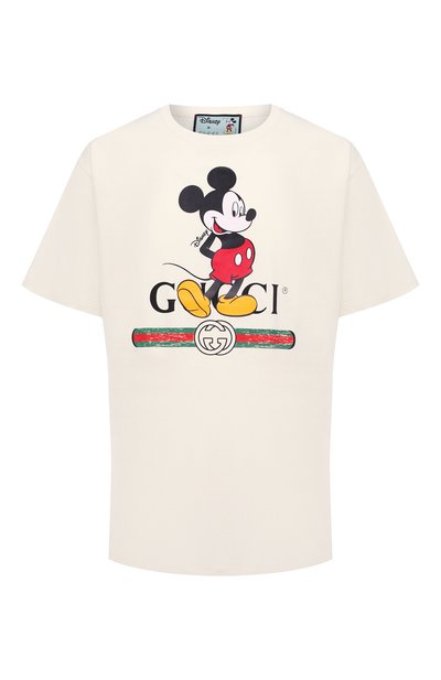 Хлопковая футболка disney x gucci GUCCI, арт. 565806/XJB66, фото 1