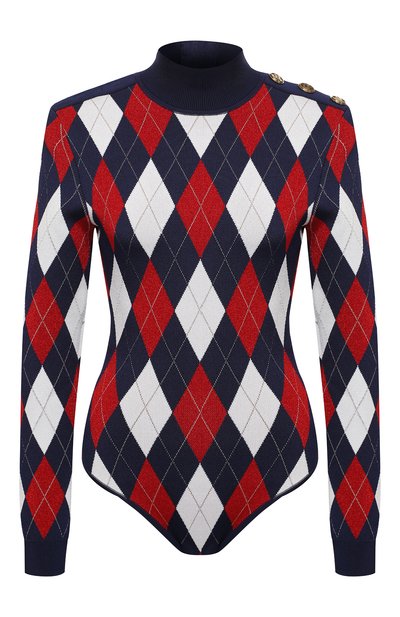 Боди из вискозы BALMAIN, арт. UF00946/K196, фото 1