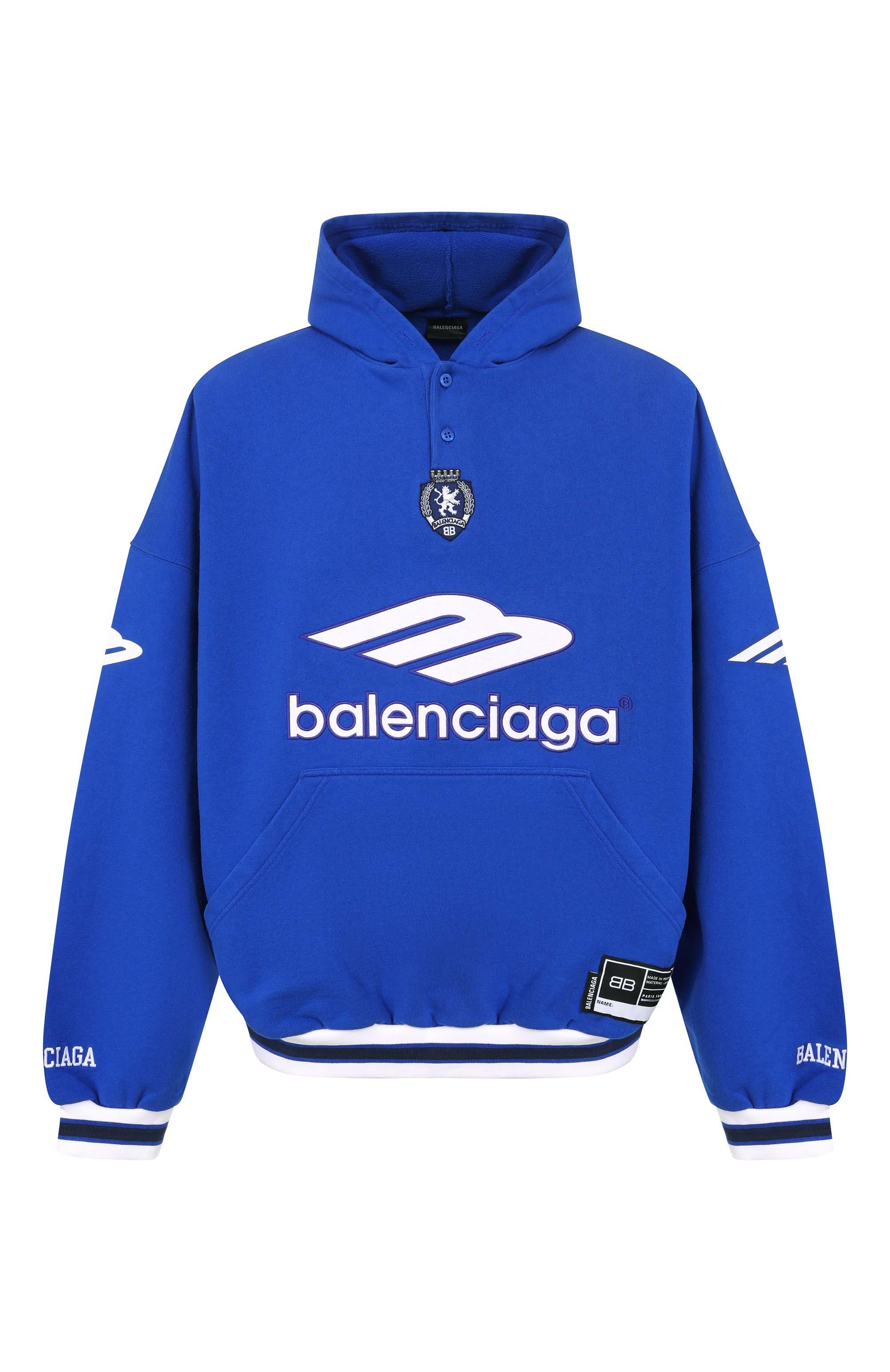 Хлопковое худи BALENCIAGA, арт. 827939/TTVQ8, фото 1