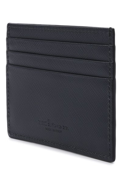 Мужской кожаный футляр для кредитных карт KITON, арт. UPEA010N01269