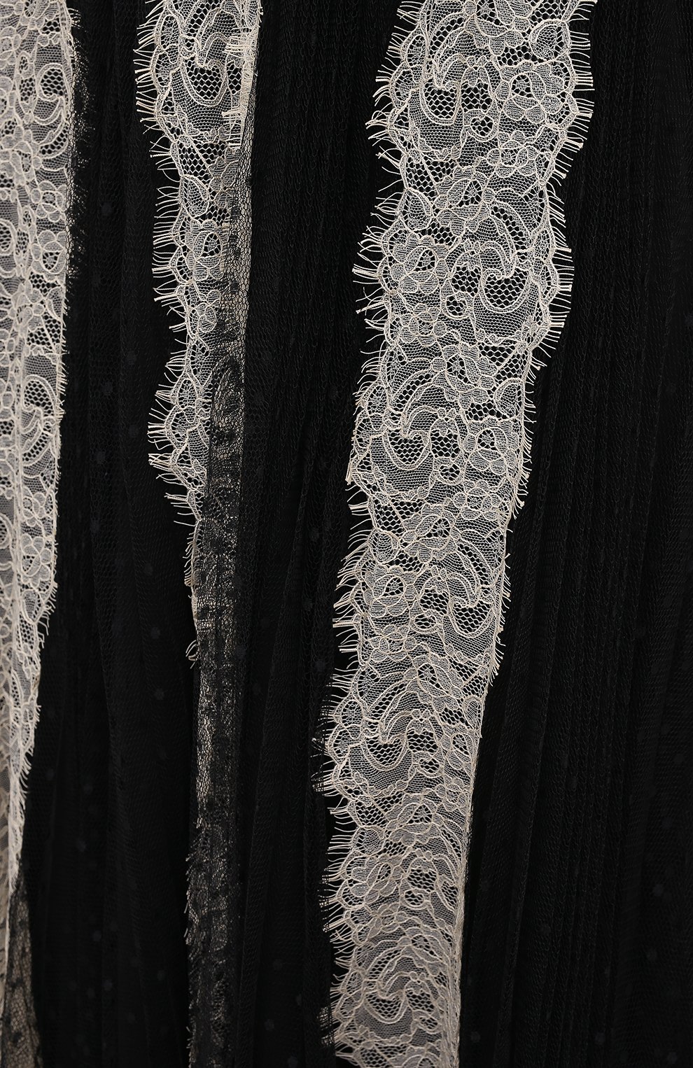 Платье REDVALENTINO черно-белого цвета по цене 97550 руб., арт. VR3VA16U/5P1, фото 5 Платье REDVALENTINO, арт. VR3VA16U/5P1, фото 5