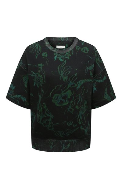 Женский хлопковый пуловер DRIES VAN NOTEN, арт. 222-031116-5620