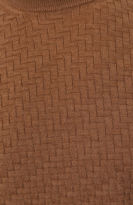 Шерстяной джемпер Corneliani 94M505-9425115 Бежевый  94M505-9425115 Фото 5