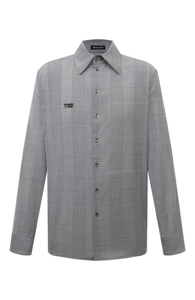 Шерстяная рубашка WHO_AM, арт. MS2-SV238-BLU, фото 1