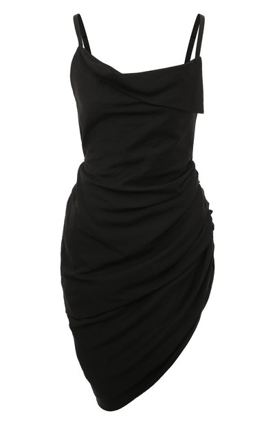 Женское платье из вискозы JACQUEMUS, арт. 22E213DR106/1020BLACK