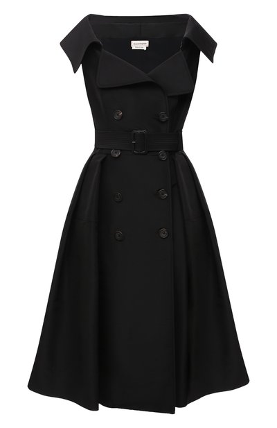 Шелковое платье ALEXANDER MCQUEEN, арт. 645518/QBAAR, фото 1