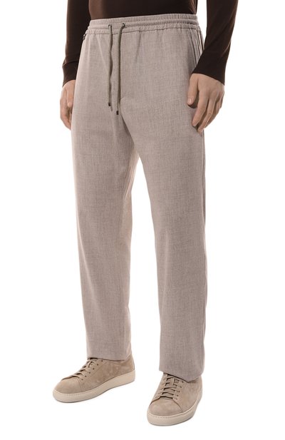 Брюки из шерсти и кашемира AGNONA, арт. T706U6E/UW035E, фото 3