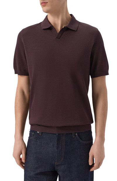 Хлопковое поло CORNELIANI, арт. 27G519/2725027, фото 3