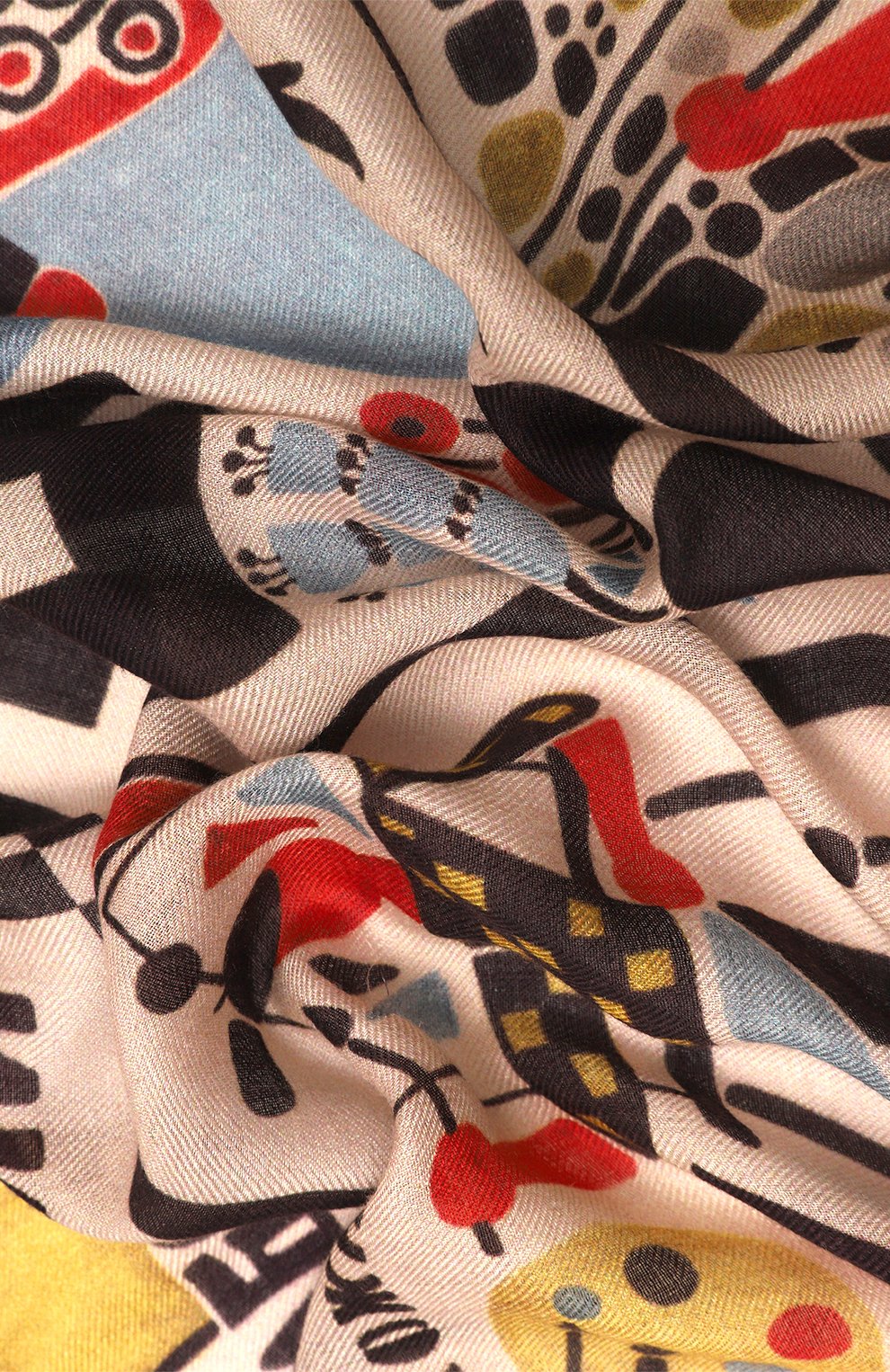 Шаль алфавит авангард GOURJI, арт. 91120322/993161117, фото 3