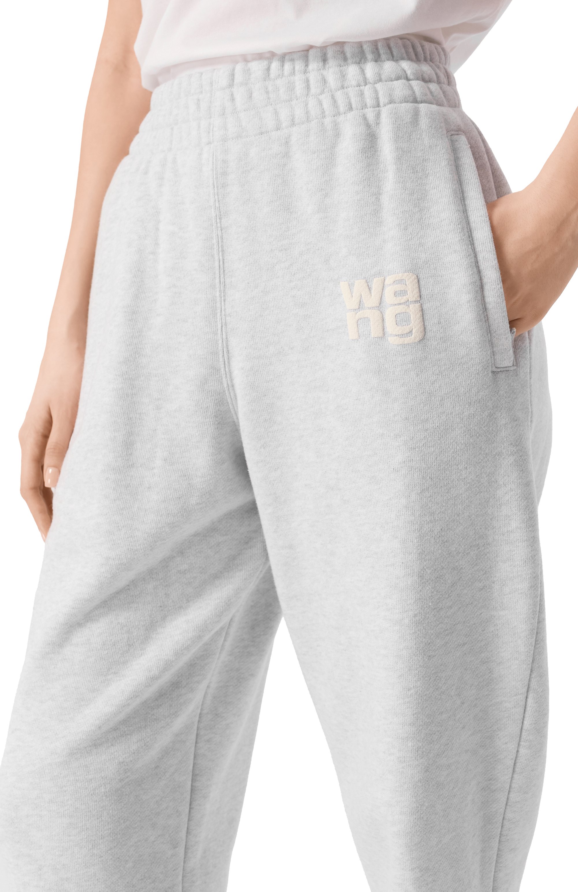 Хлопковые джоггеры ALEXANDERWANG.T, арт. 4CC3244399, фото 5