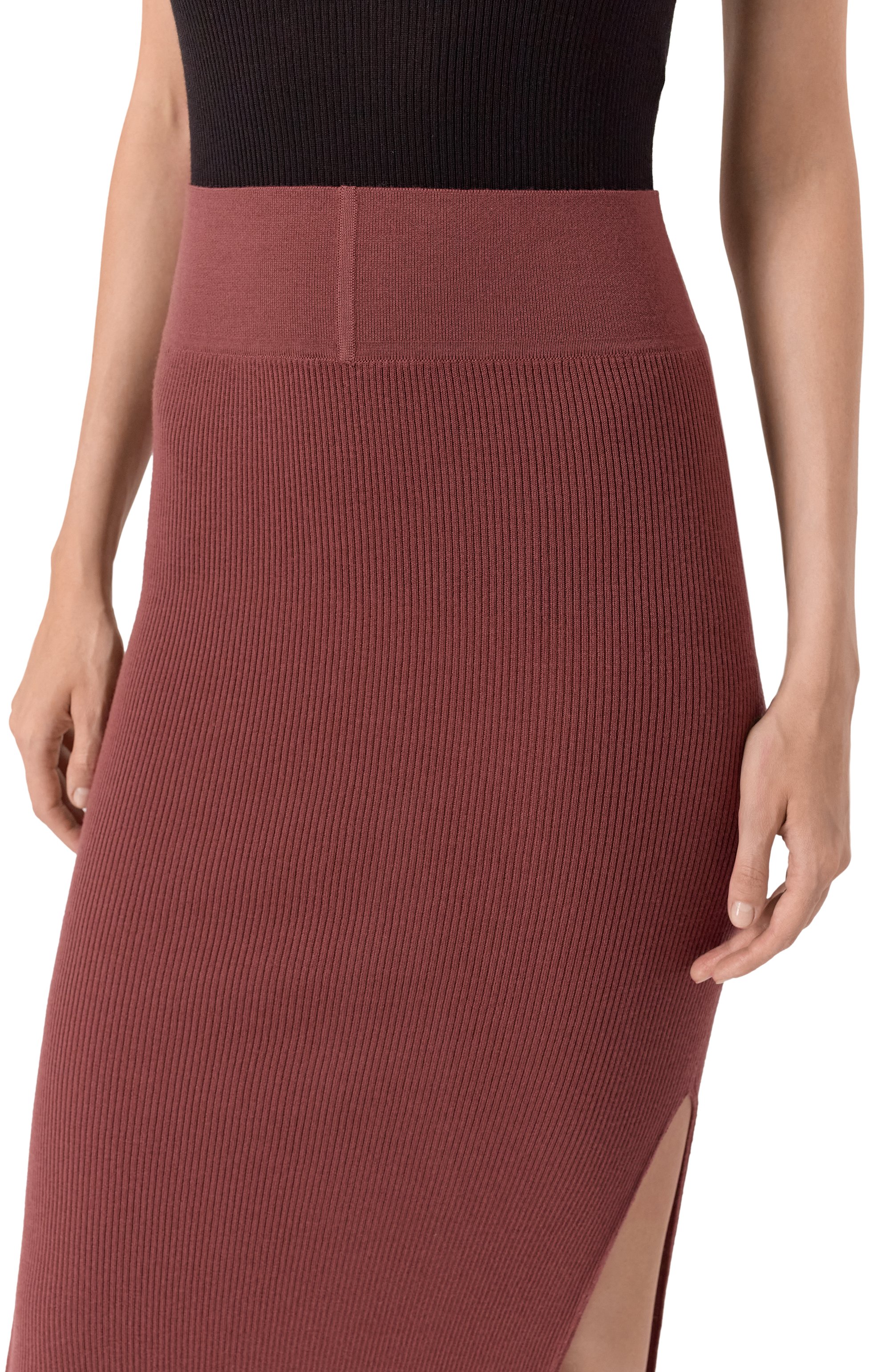 Шерстяная юбка RICK OWENS, арт. RP02E4619/RIBM, фото 5