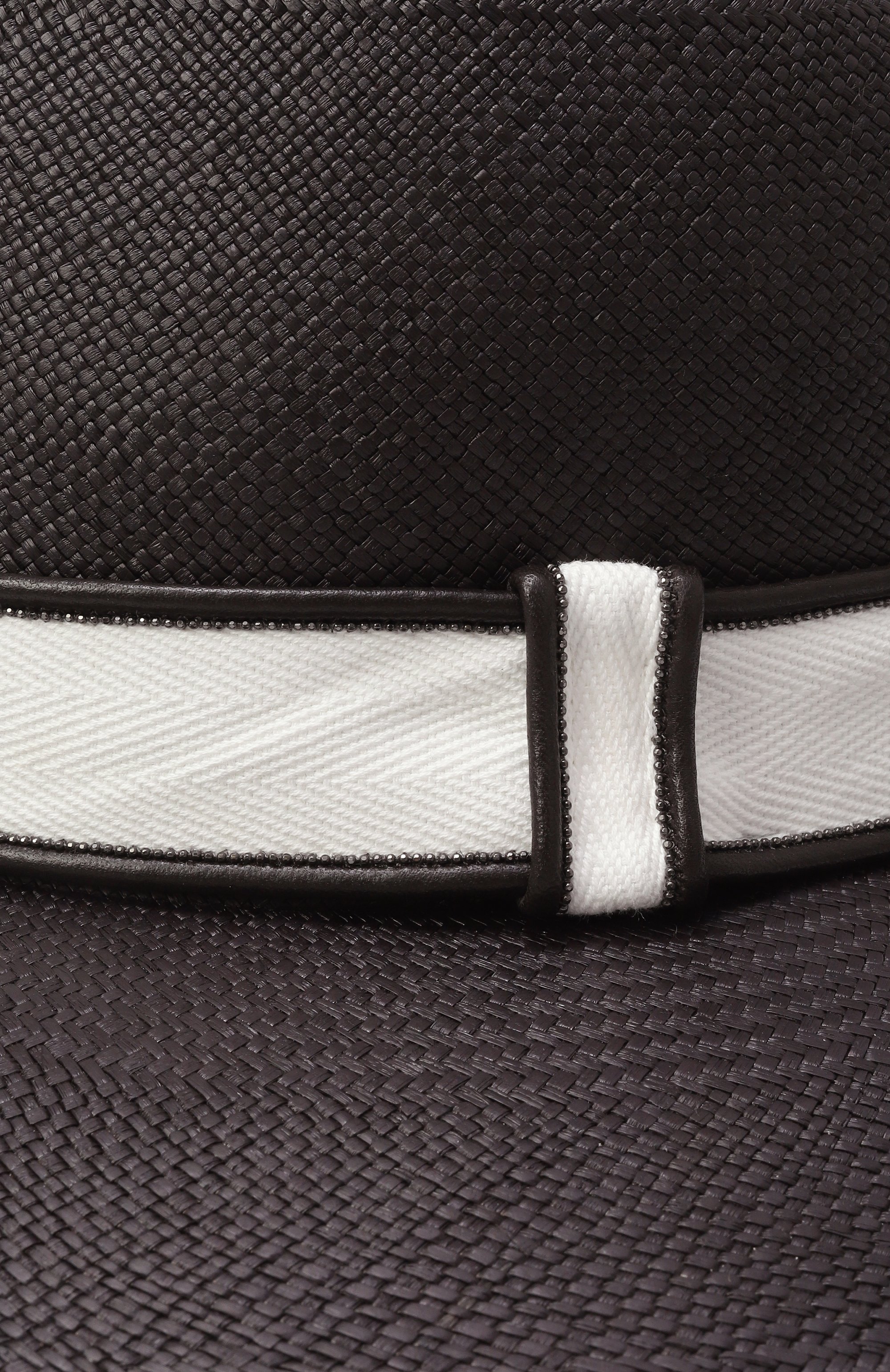 Соломенная шляпа BRUNELLO CUCINELLI, арт. MCAP91013, фото 4