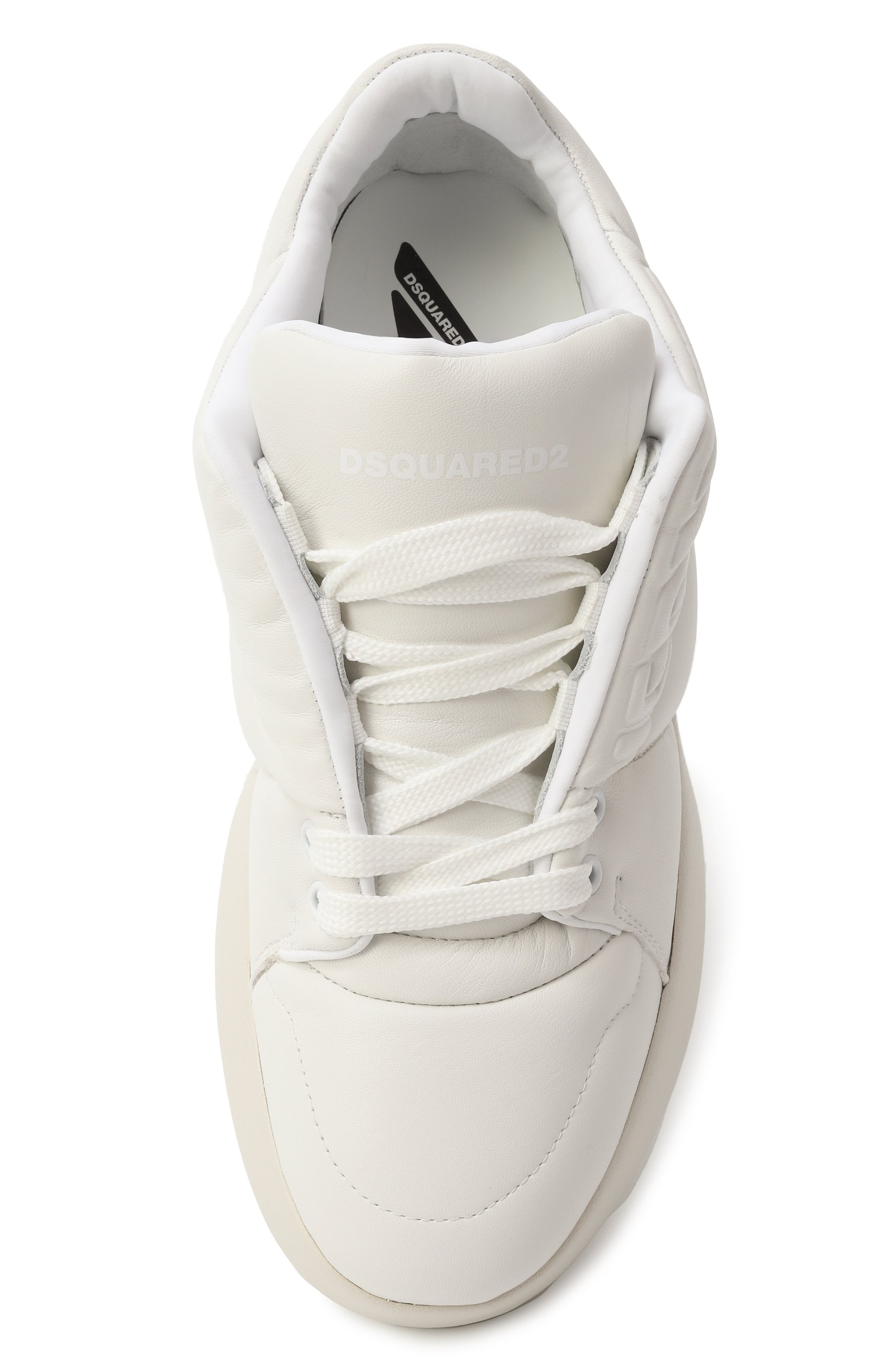 Кожаные кроссовки icon new generation puffer DSQUARED2, арт. SNM0420, фото 6