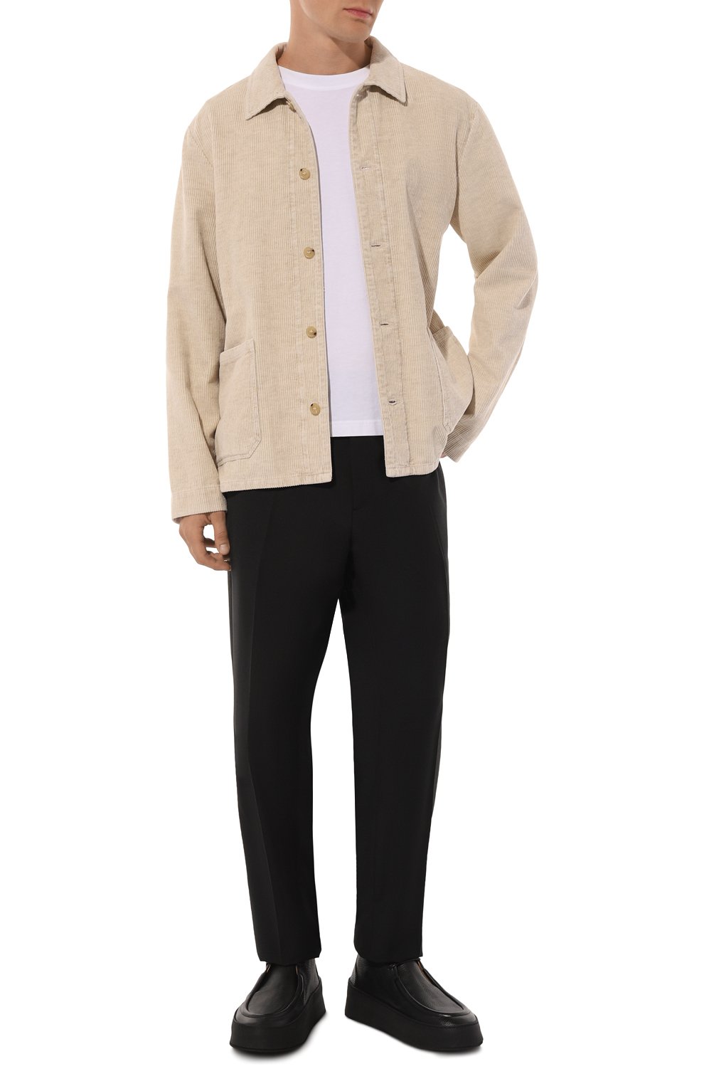 Кожаные ботинки cassapana MARSELL черного цвета по цене 87550 руб., арт. MM4131, фото 2 Кожаные ботинки cassapana MARSELL, арт. MM4131, фото 2